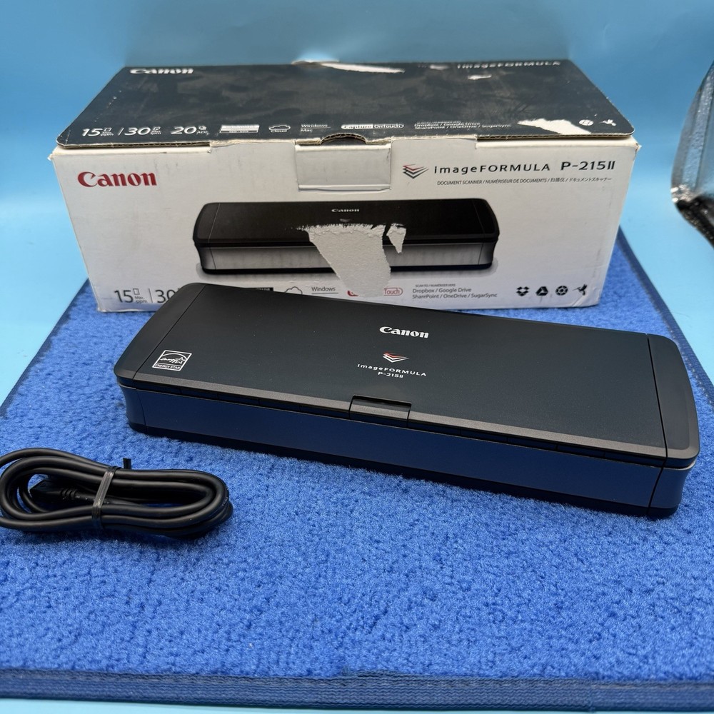 Canon imageFORMULA P-215II Mobile Document Scanner