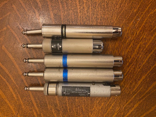 High Impedance Microphone transformers