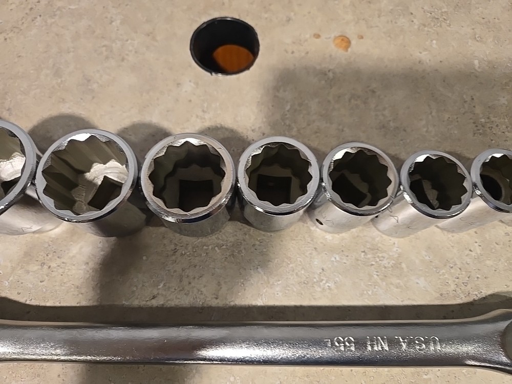 Napa 3/4" Drive Ratchet Set U.S.A Made (Excellent Condition)