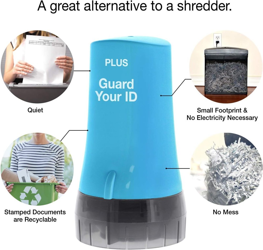 Advanced Security Roller 2.0 for Identity Theft Prevention Stamping in Turquoise