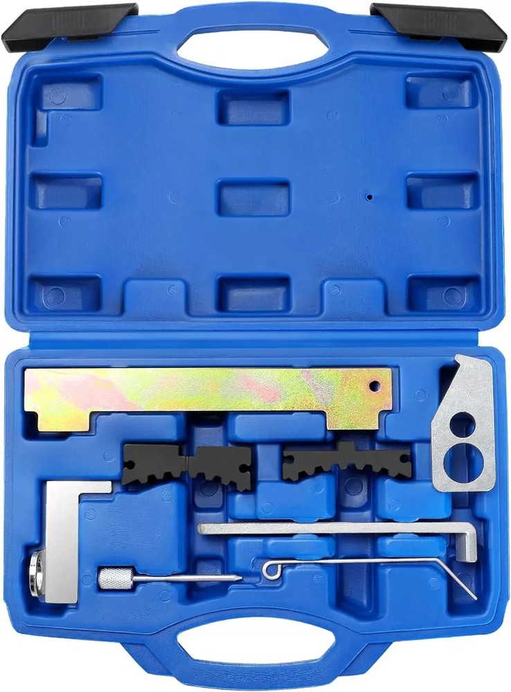 Genforge 8 pcs Engine Camshaft Alignment Timing Tool Kit with case and manual...