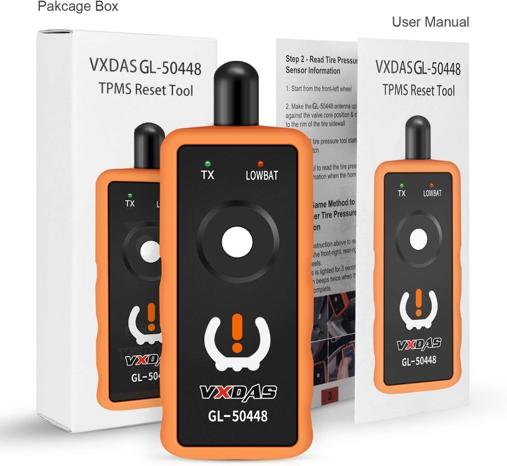 Universal TPMS Reset Tool for GM/Nissan - 2024 Edition with Push Button Ease