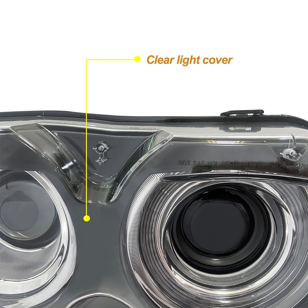 Projector Headlight For 2015-23 Dodge Challenger Halogen Head lamp Left or Right