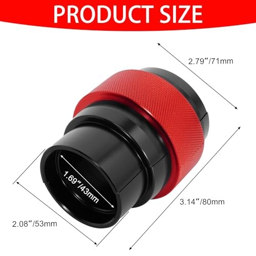 Off-Road Motorcycle CNC Aluminum Fork Seal Driver Tool - (Red) | Split 42-43MM