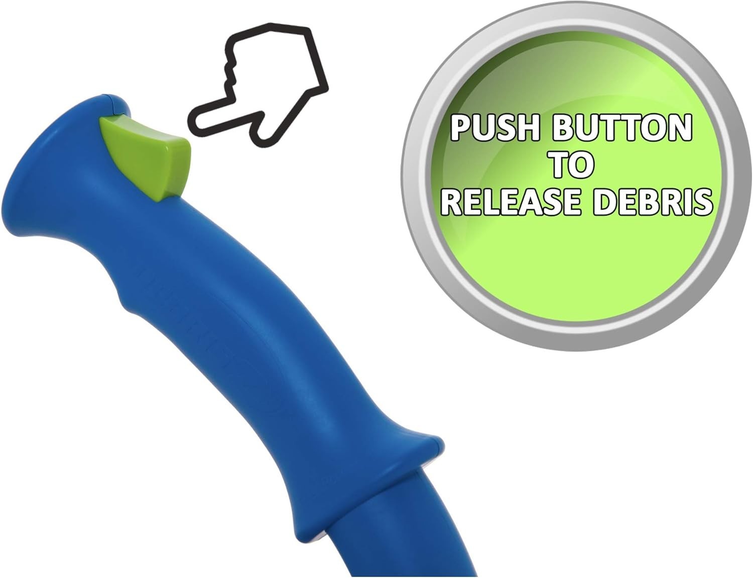 Inground Pool Skimmer Basket with Patented Handle & Advanced Suction System