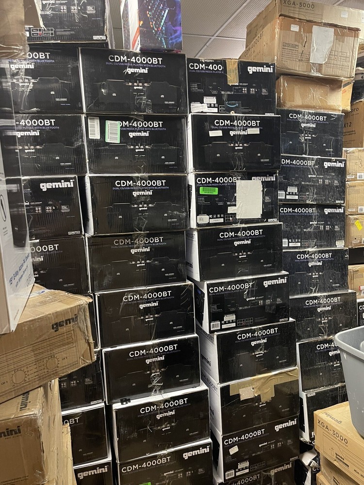 GEMINI CDM-4000BT DUAL CD/USB MEDIA PLAYER WITH BLUETOOTH