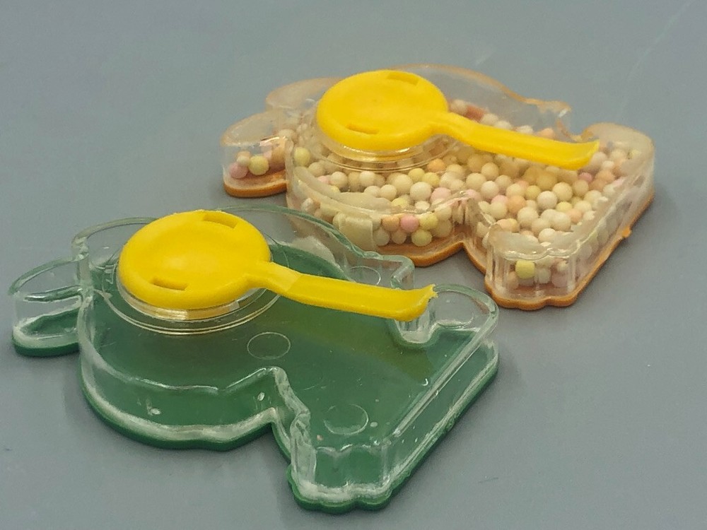 1980s BUNNY RABBIT Character CANDY CONTAINER Vintage