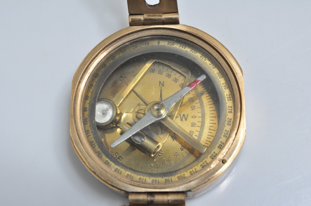 India Antique Compass Brass Compass