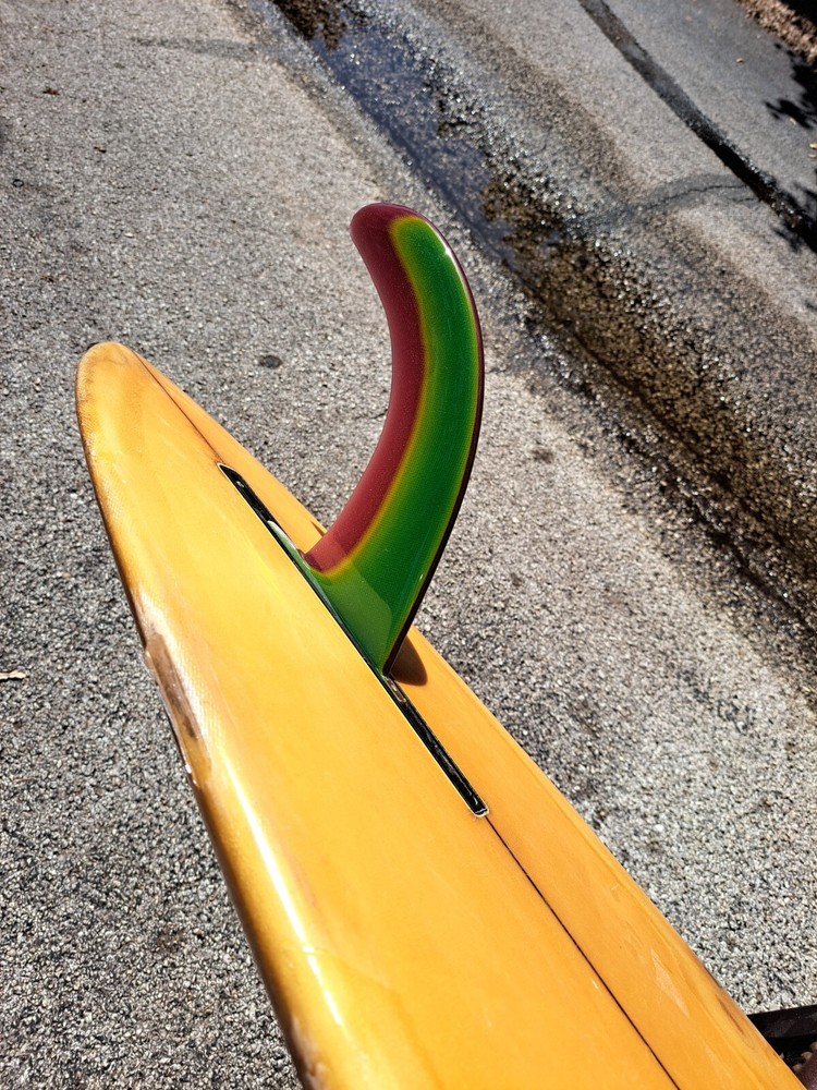 Colorful Surfboard Fin