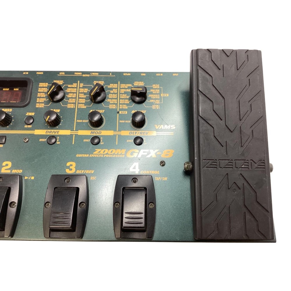 Zoom GFX-8 Guitar Multi Effects Processor Pedal Tested Working from Japan