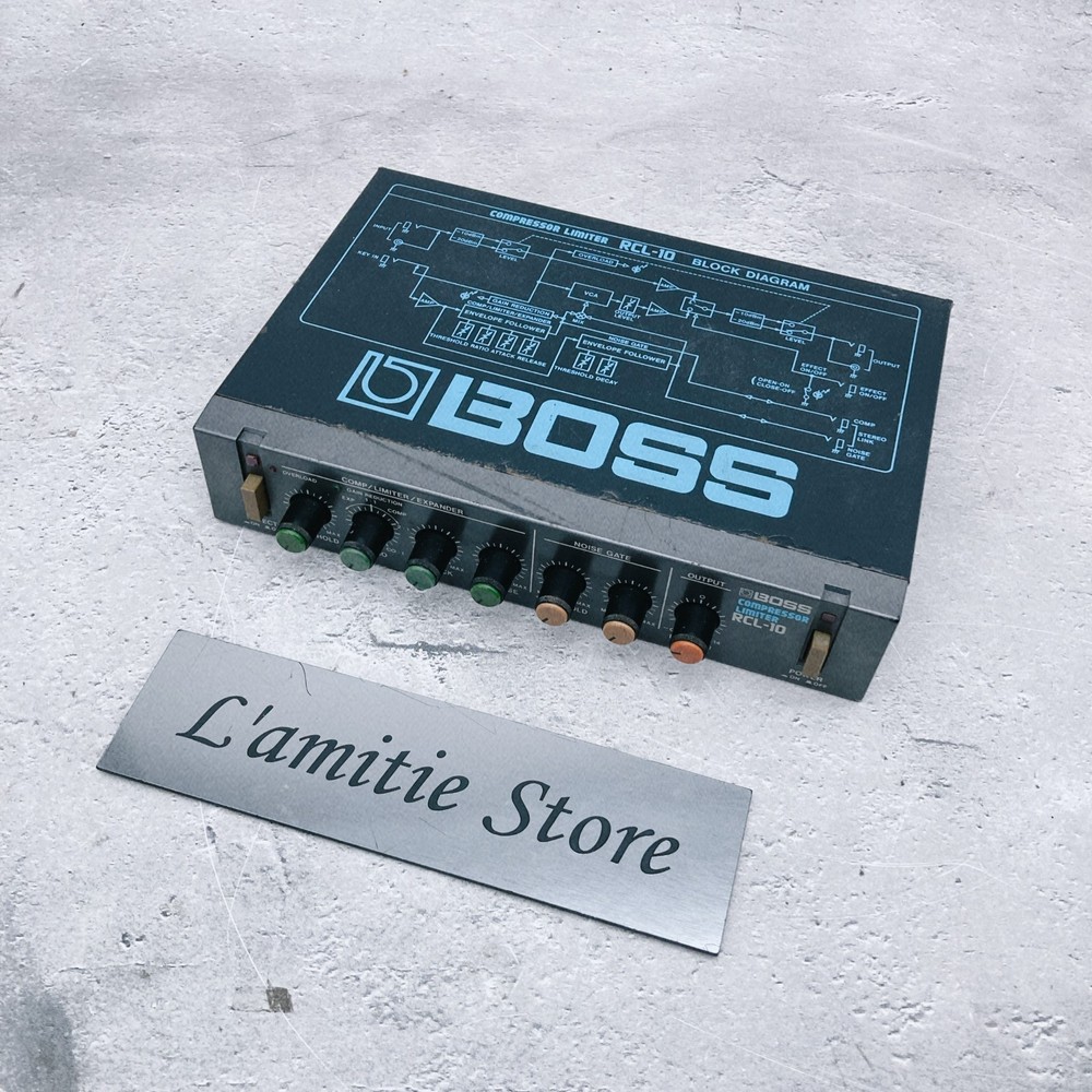 BOSS RCL-10 Micro Rack Compressor Limiter Guitar Effects Processor RCL10 Tested