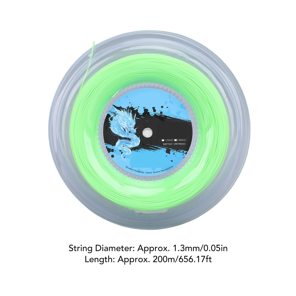 Premium Polyester Tennis String For Optimal Control And Power For Aggressive Pla