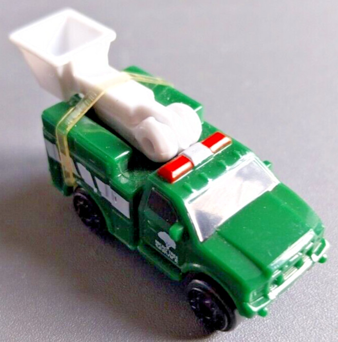 Micro Machines Utility Truck Green