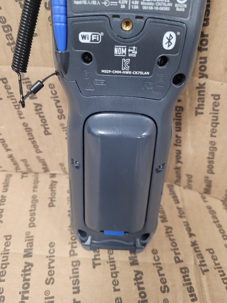 HONEYWELL CK75 HANDHELD COMPUTER: Bluetooth & wi-fi (UNTESTED)