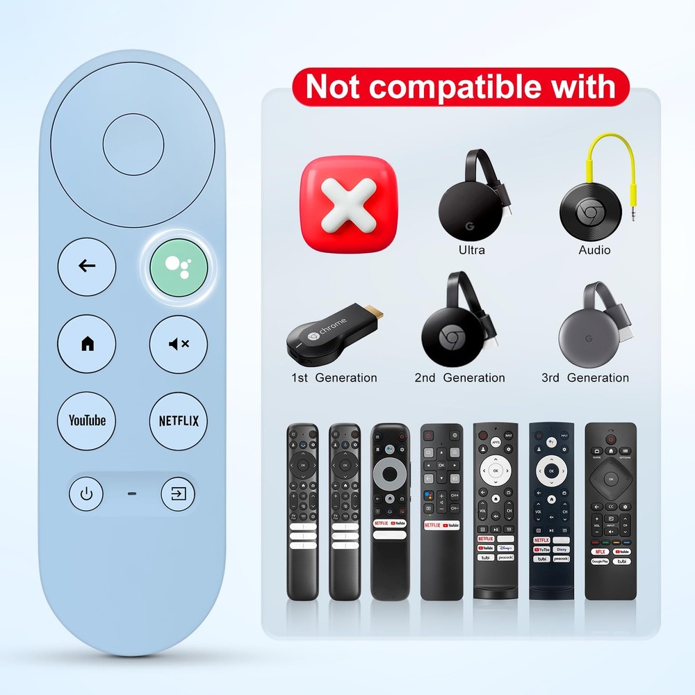Replacement for google chromecast, chromecast remote