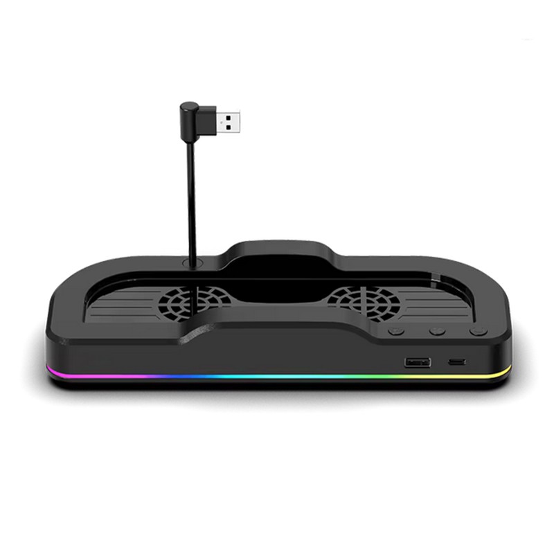 For Switch 2 Games Console Cooling Fan Dock USB Type-C Charging Base Accessories