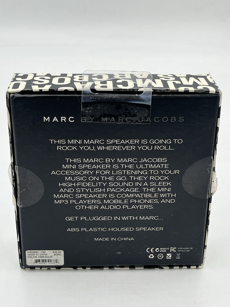 Marc by Marc Jacobs Mini Speaker