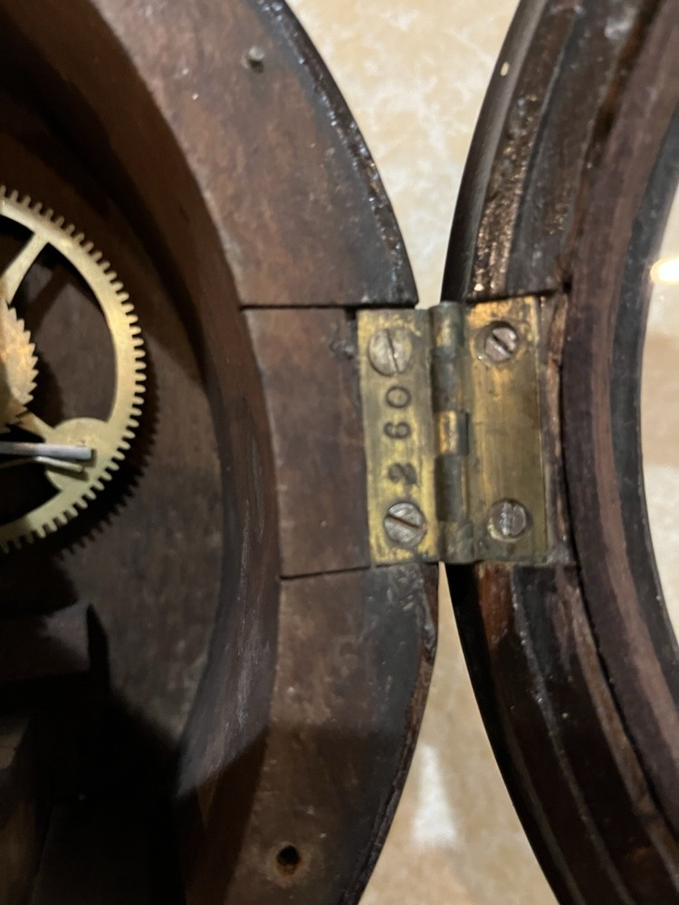 Howard & Davis Number 5 Rectahgular Bottom Clock Banjo