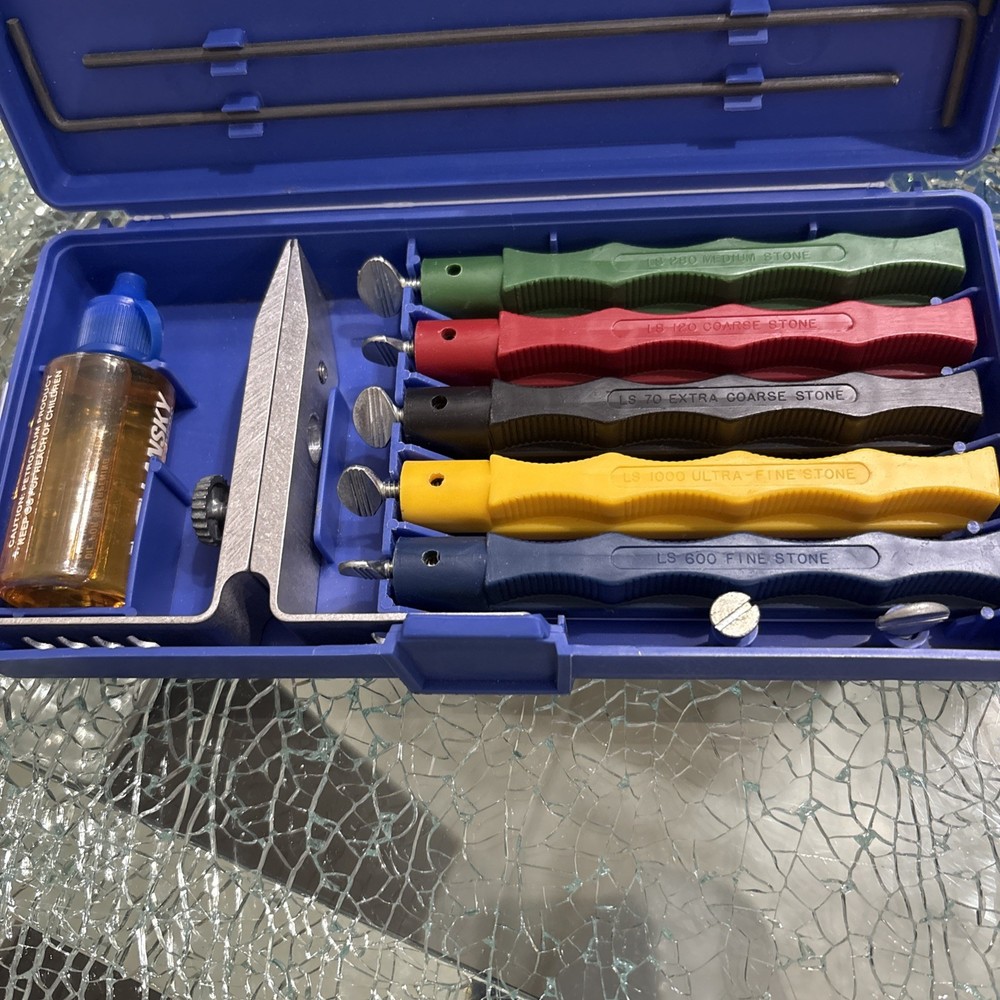 Lansky Deluxe 5-Stone System Model #LK005 Precision Knife Sharpening System