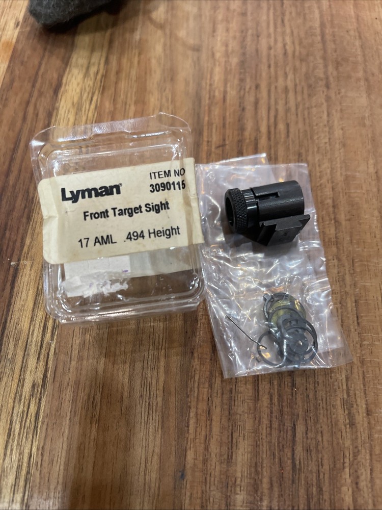 Lyman 17AML Muzzleloader Front Target Sight, .494" Height