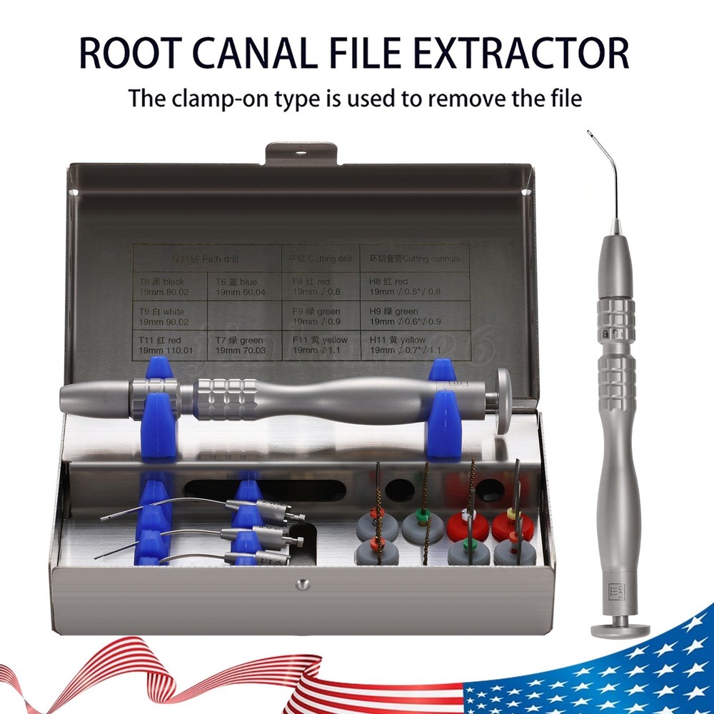 Dental Broken File Extractor Broken Needle Endo Root Canal File Removal System