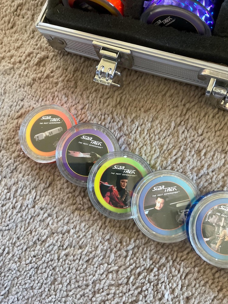 Star Trek Next Generation Custom Made Poker Chips