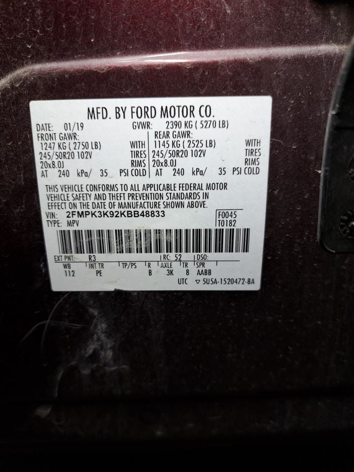2019 Edge Camera/Projector Sku#4429909