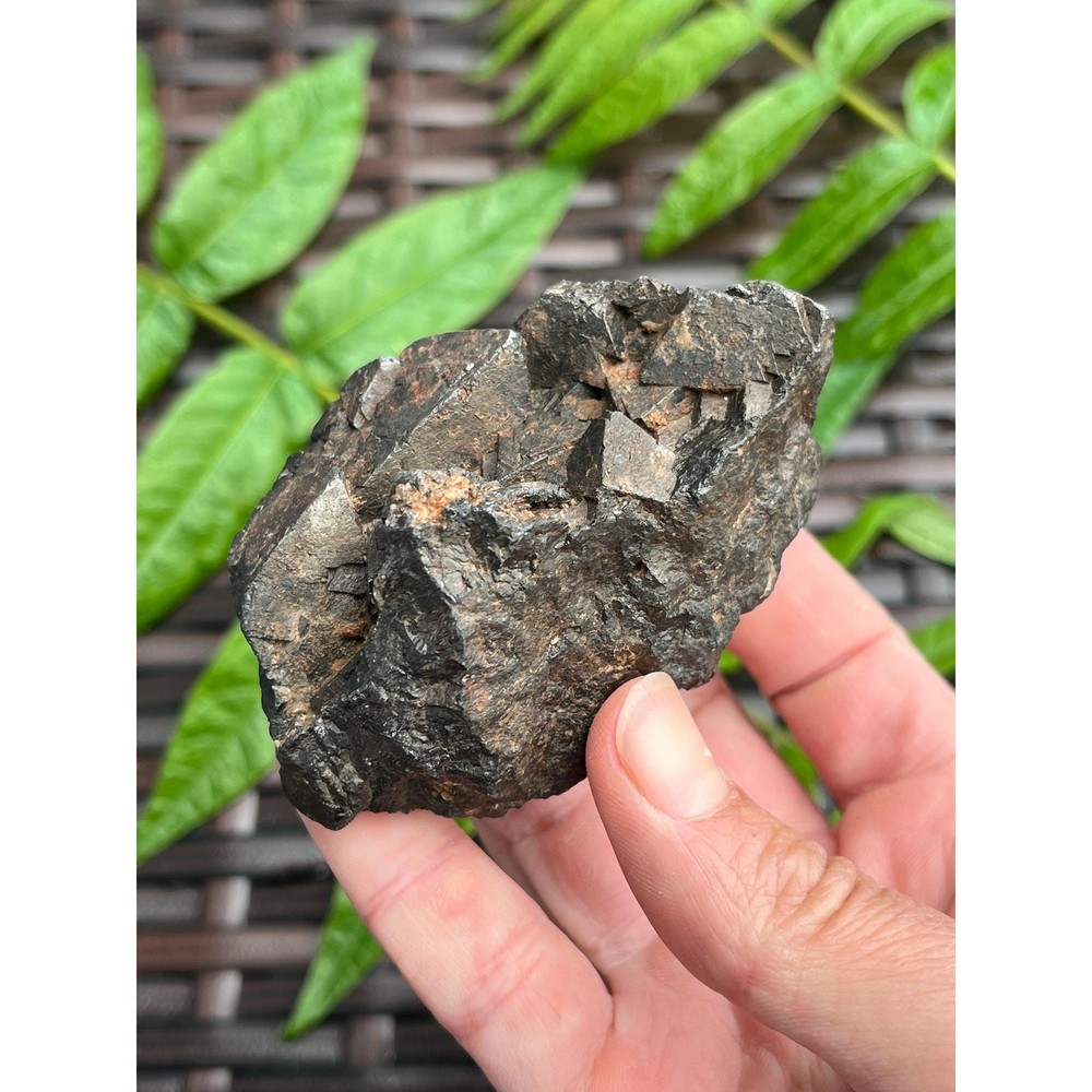 Raw Octahedral Magnetite Crystal Cluster from Utah 290g