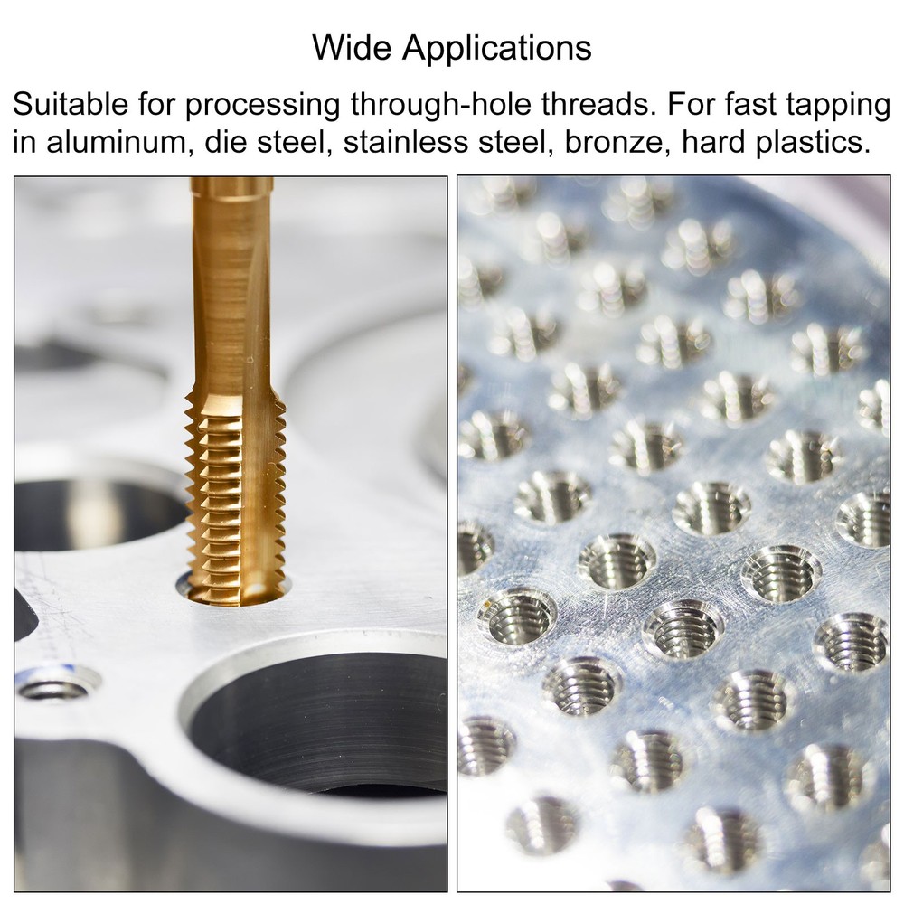 M5x0.8 Spiral Point Thread Tap and 4.2mm Drill Bit Set Machine Screw Thread Tap