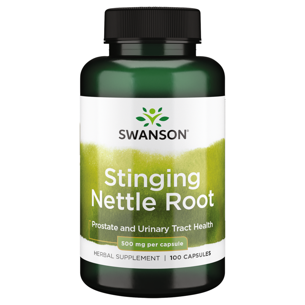 Swanson Stinging Nettle Root Capsules, 500 mg, 100 Count