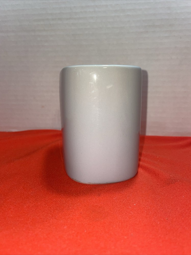 Mainstays Basic Ceramic Toothbrush Holder-Light Gray- Estate Find