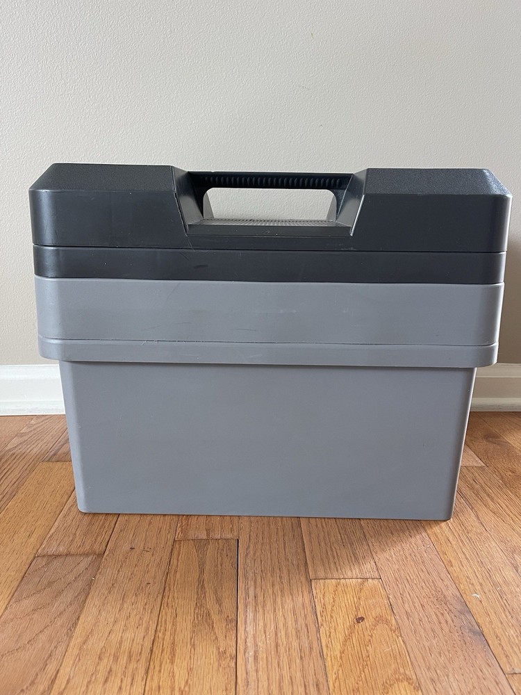 Vintage Craftsman Stackable 3 Piece Toolbox With Locking Latch (13x16x9)