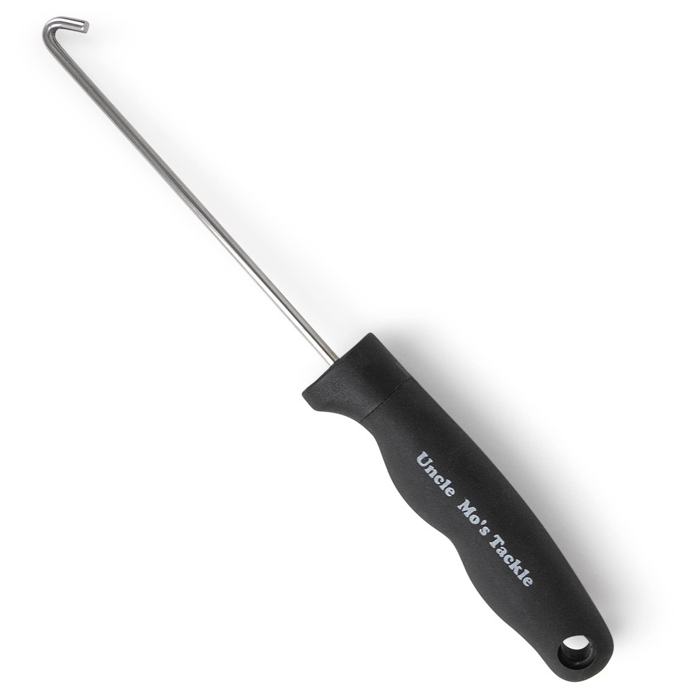 UMT - Durable Hookout, Fish De-Hooker, 10" Hook Remover 3 Pack, Silver/Black