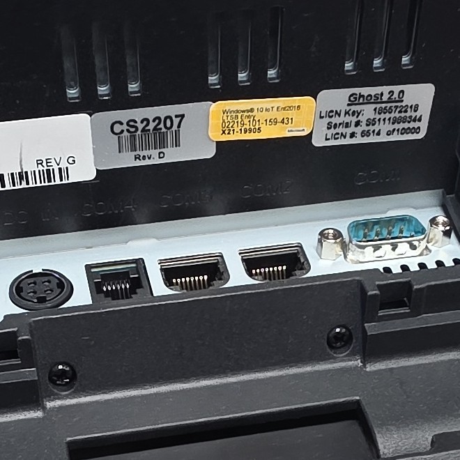 PAR EverServ 600W POS System Model M6155 CS2207 Rev. D Windows 10 IoT Ghost 2.0