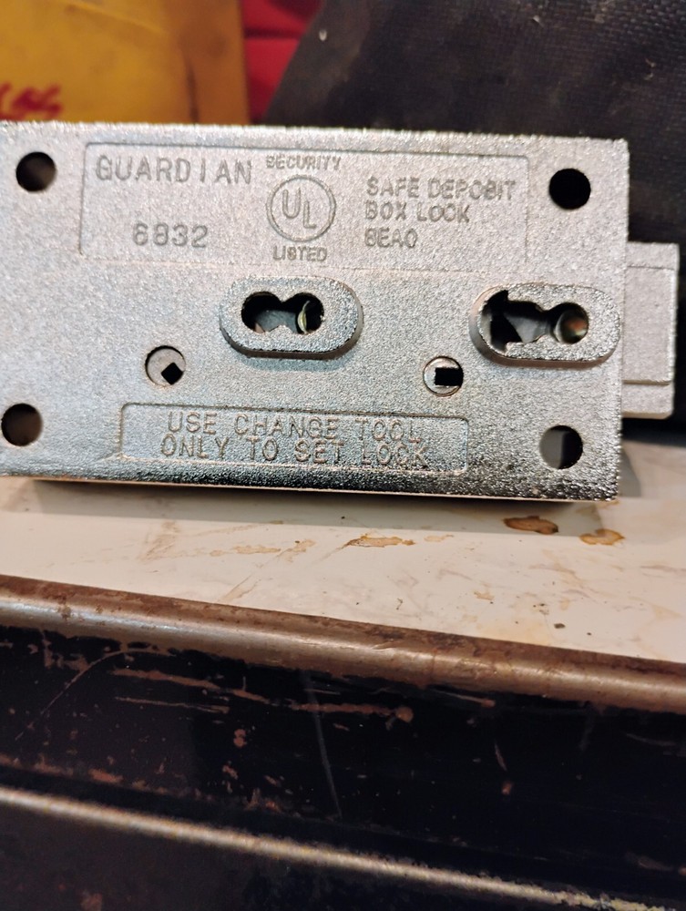 Gaurdian RH Safe deposit lock