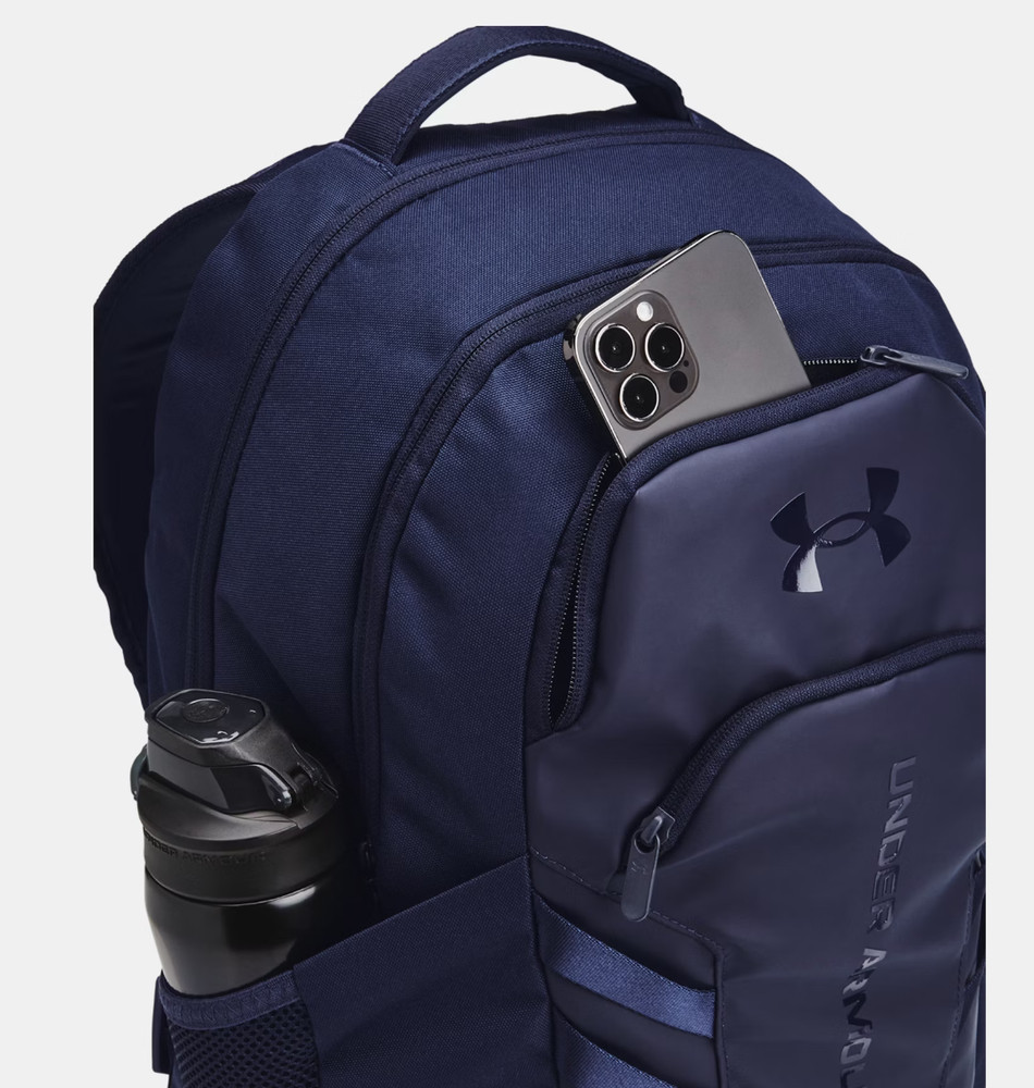 Under Armour Hustle 6.0 Pro Backpack Midnight Navy- 410