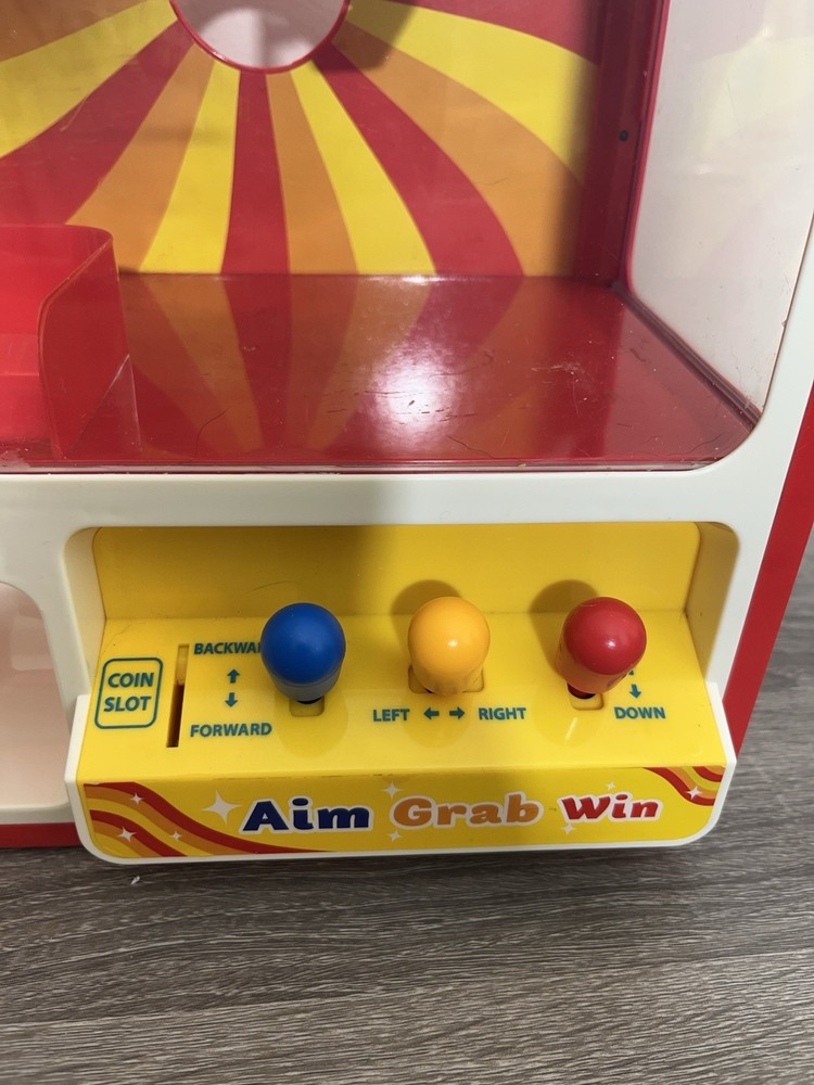 Claw Machine Arcade Toy with LED Light & Adjustable Sound,