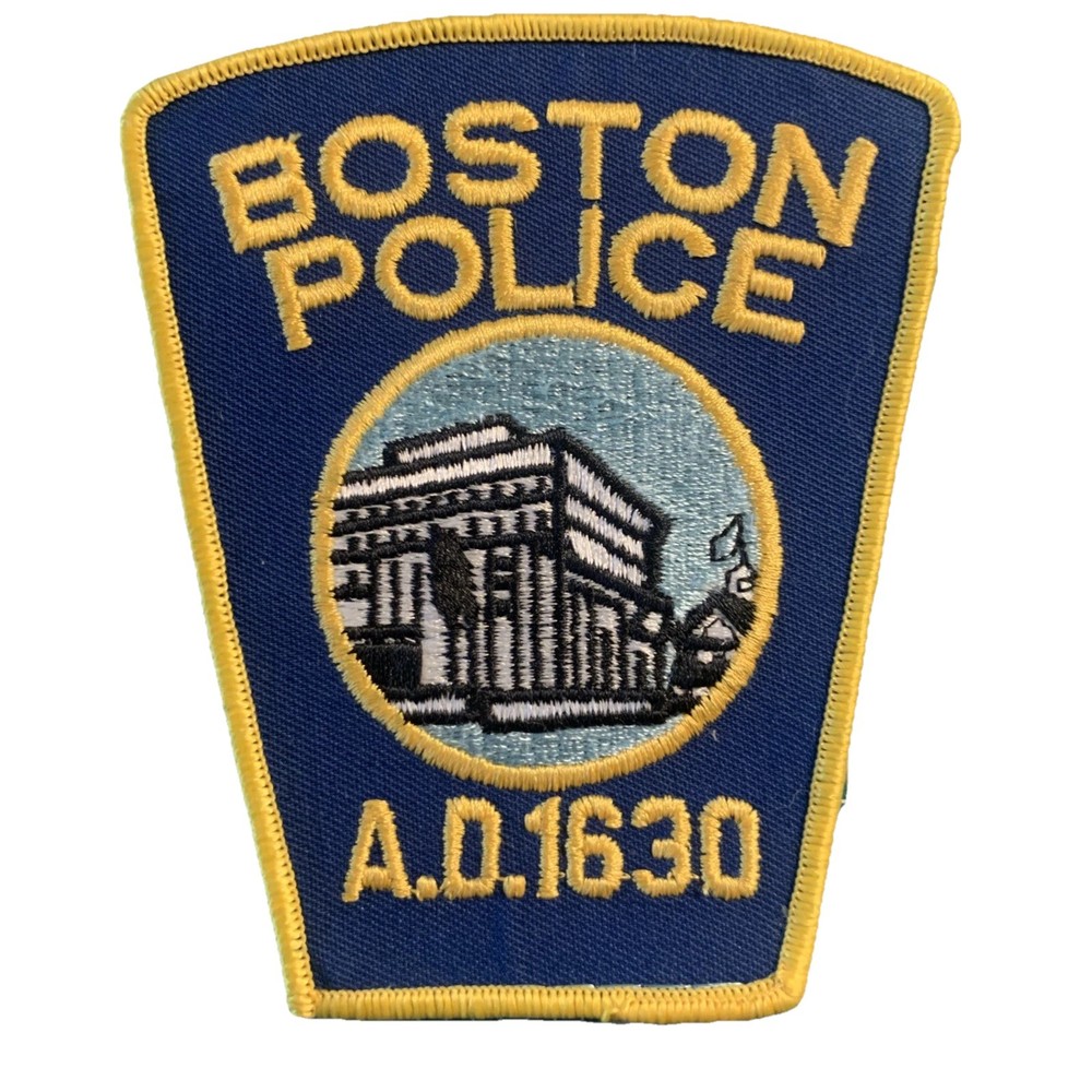 BOSTON MASSACHUSETTS   VEST OBSSOLETE PATCH 7B