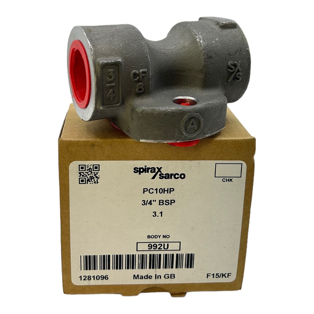 Spirax Sarco PC10HP Condensate Drain 3/4" BSP