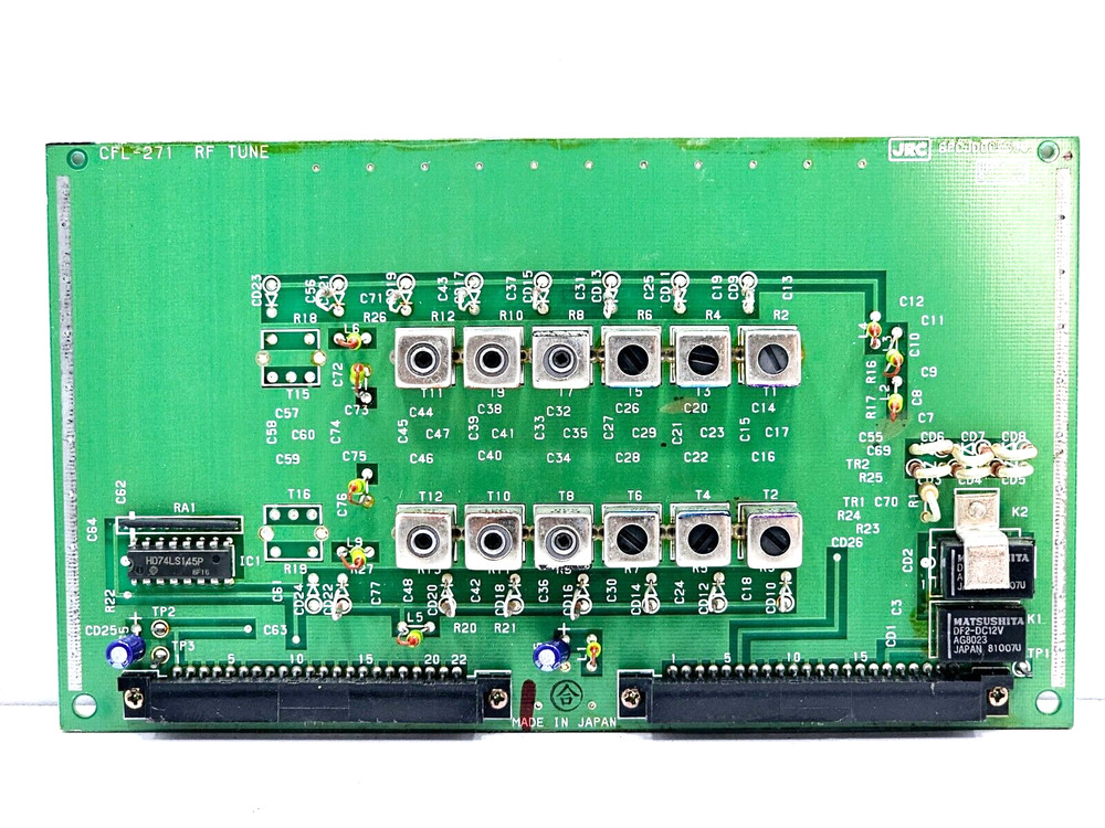 JRC CFL-271 PRINTED CIRCUIT BOARD 6PCJD00530C