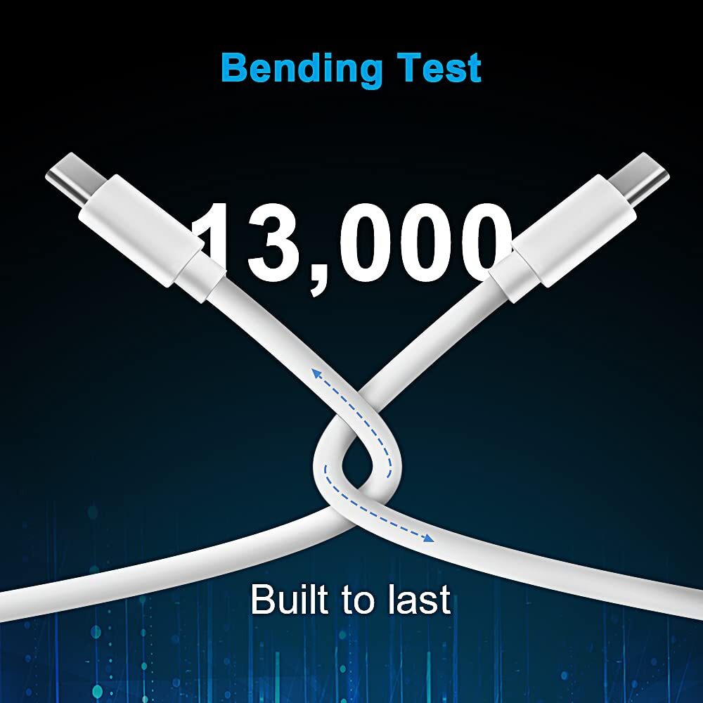 35W USB-C Fast Charger PD Type-C Cable For iPhone 15 Pro Max Plus iPad Android