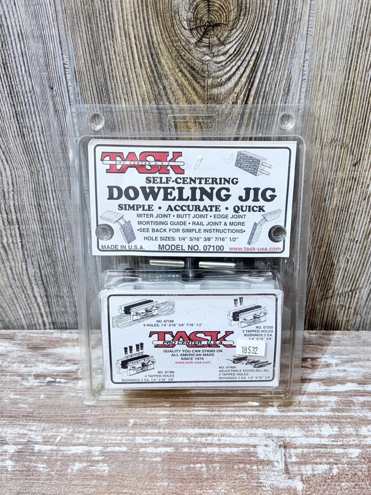 Task Pro Self Centering Dowling Jig 6'' USA Model 07100