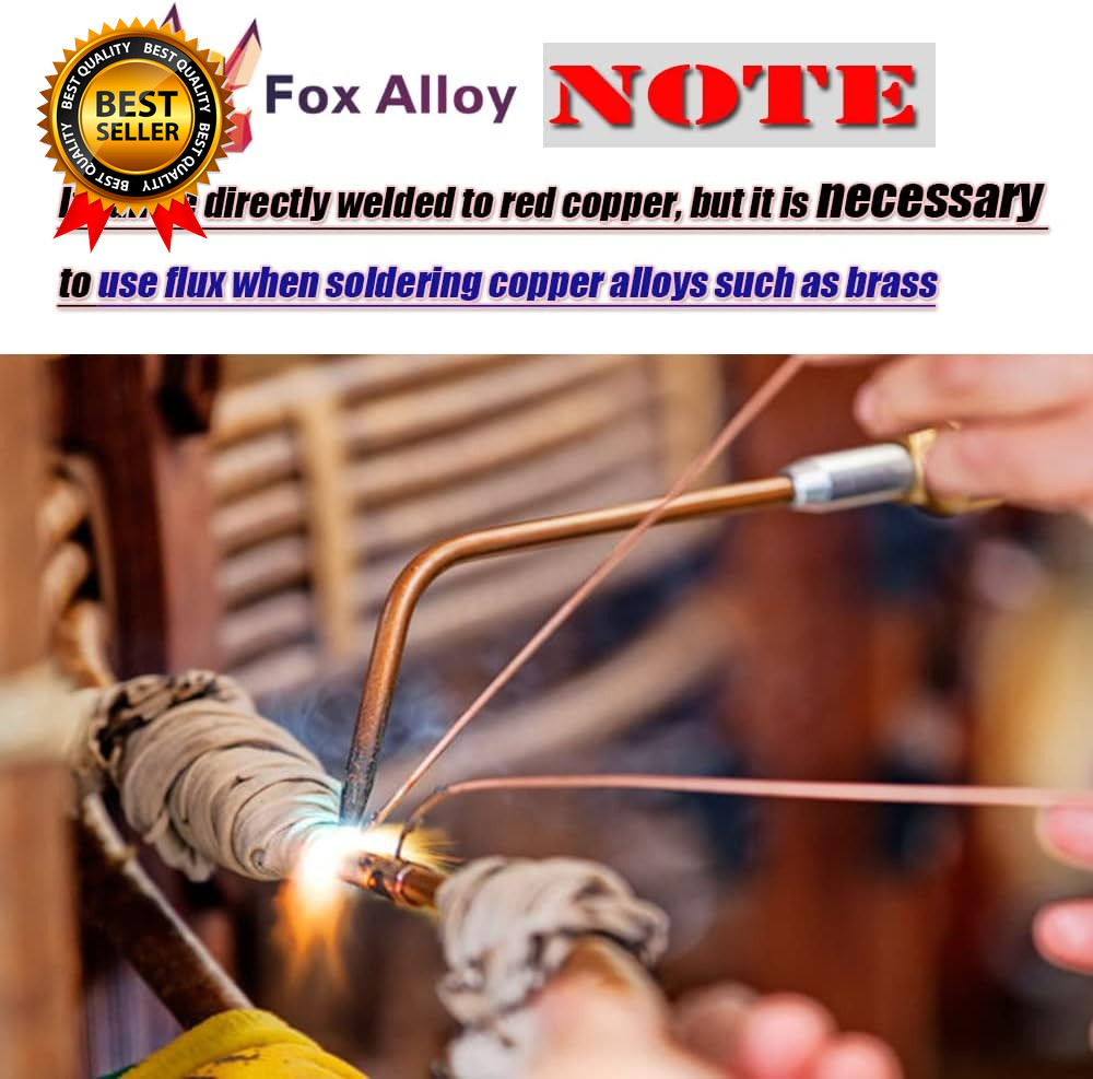 20Pcs Copper Brazing Rods Bcup-2 (5/64") 2Mm Phosphorus round Self Fluxing