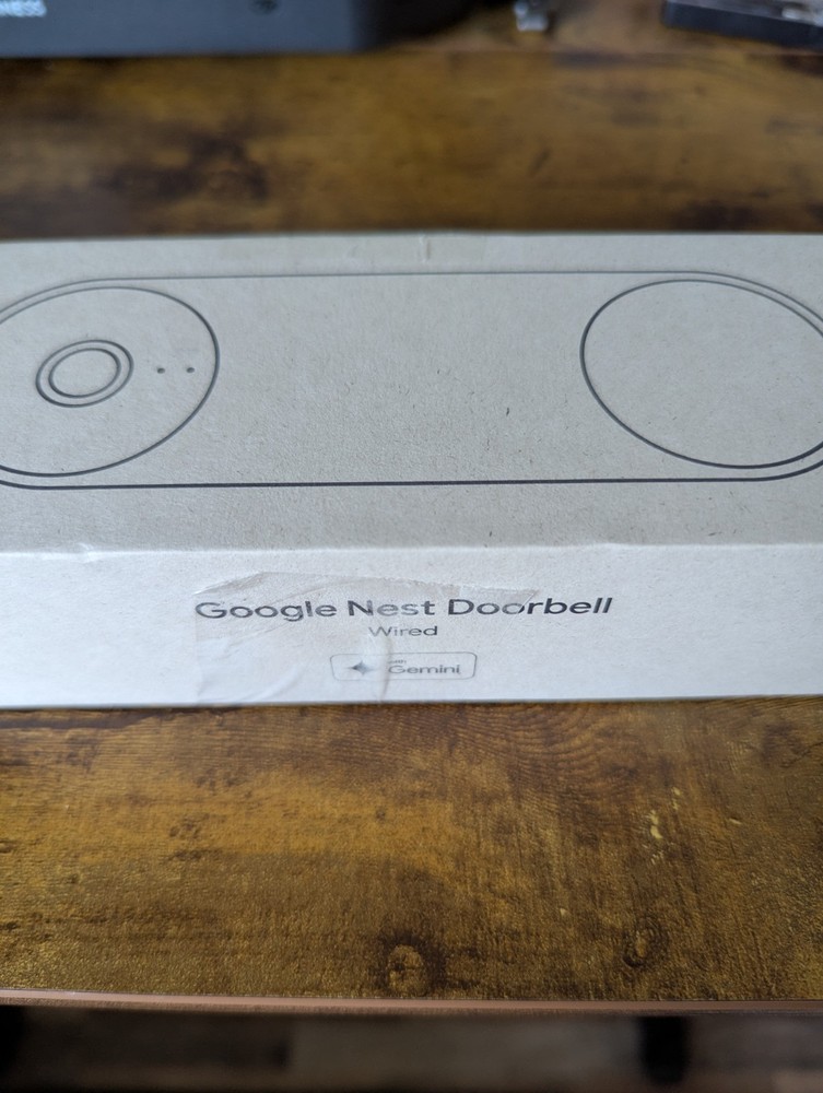 Google Nest Doorbell, Wired - Snow