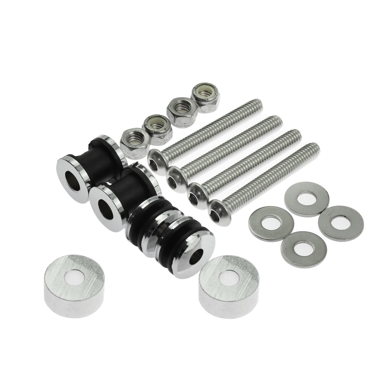 Sissy Bar Luggage Rack Docking Hardware Kit Fits for Harley Touring 1986-2024