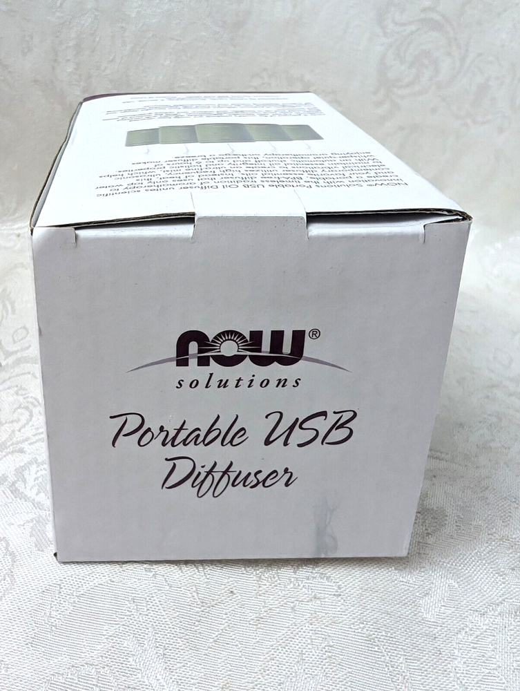 NOW Portable USB Ultrasonic Essential Oil Diffuser