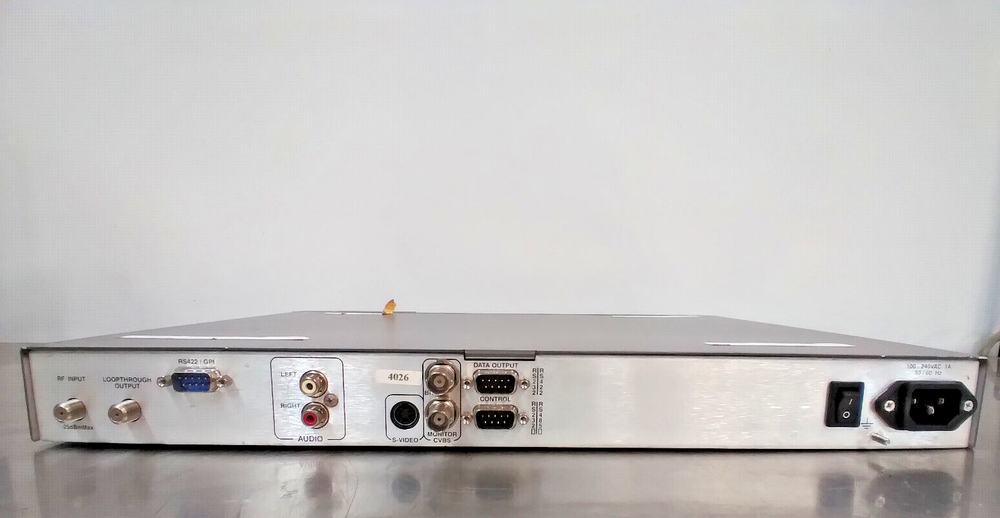 Scopus DV3 Codico IRD-2600 Professional Satellite Receiver Decoder