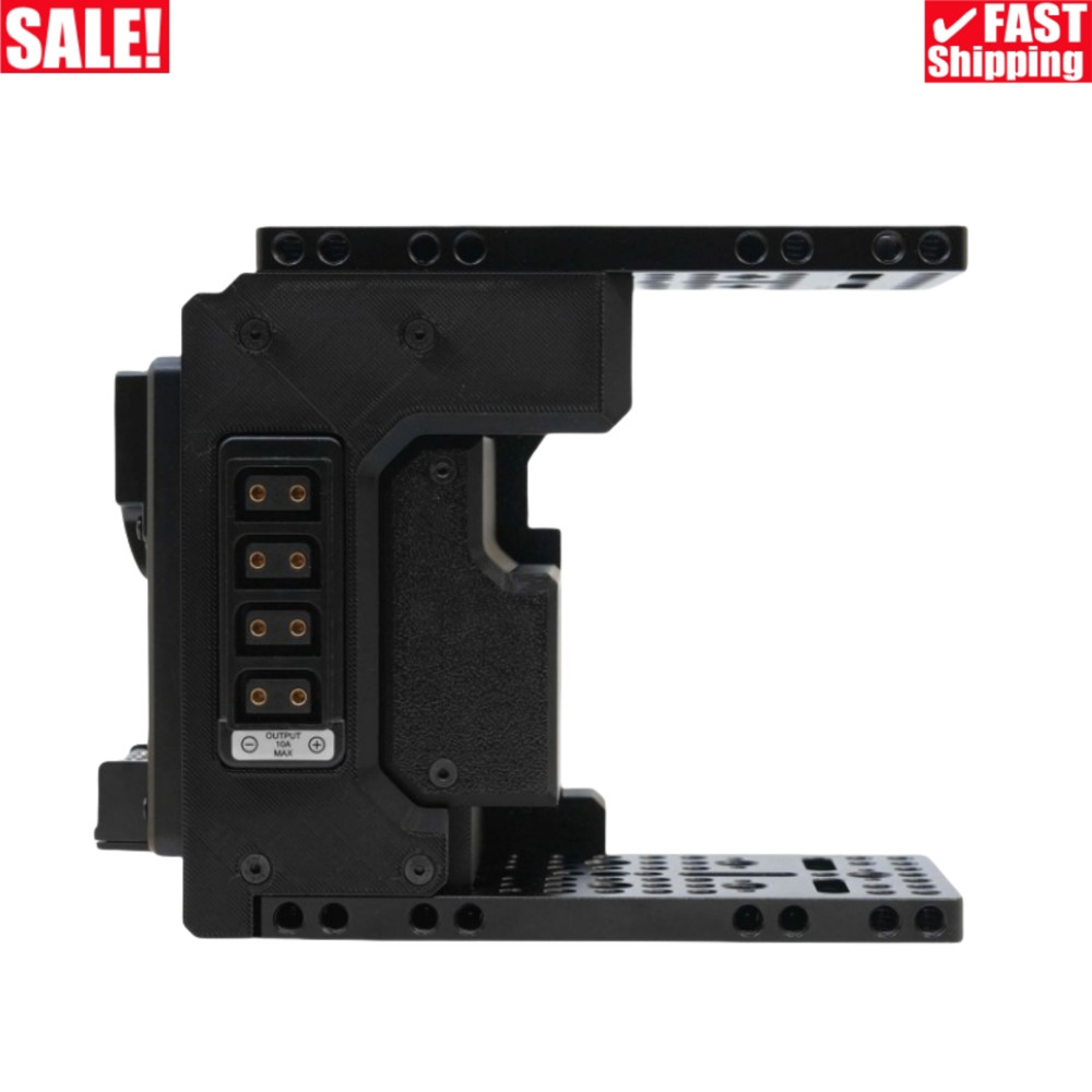 FusionRig Camera Cage Expansion Module Cineback for Panasonic S5M2/S5M2X Camera