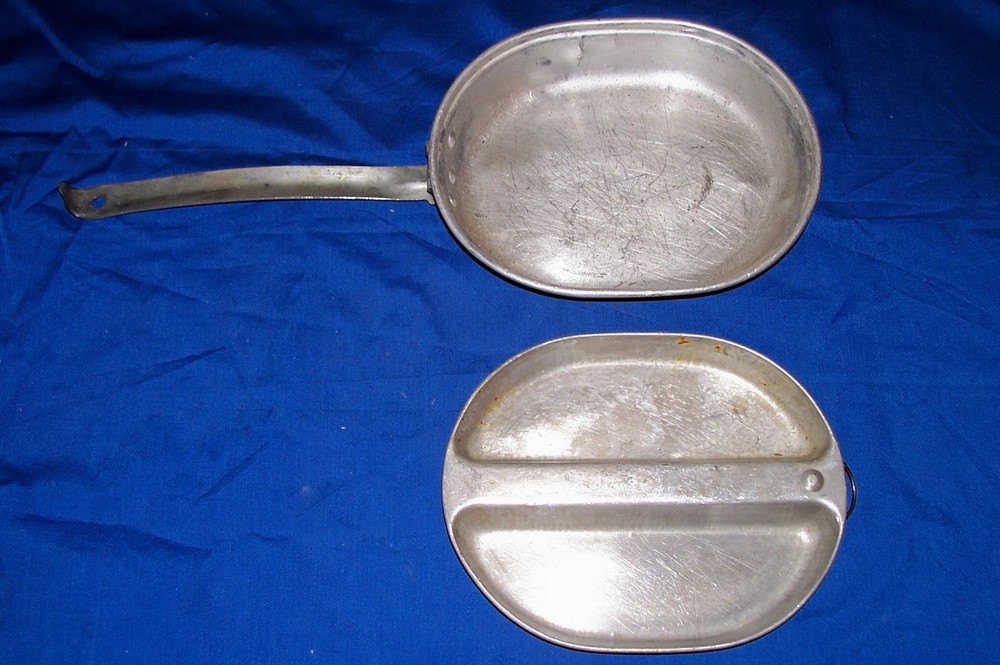 WWII 1945 Mess Kit A.G.M. Co. AGM US USGI Army Military Pan GI Soldier’s Issue