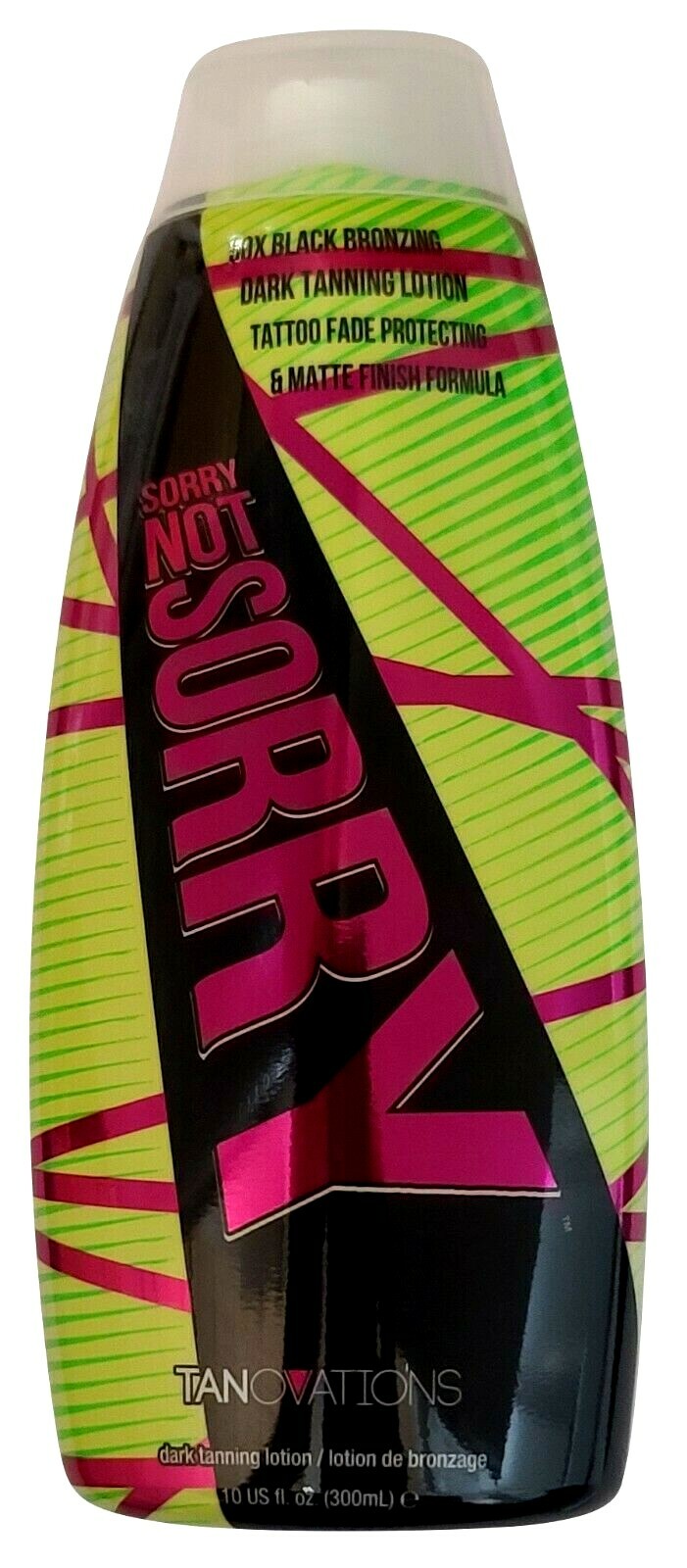 Ed Hardy SORRY NOT SORRY 50x Bronzer Tanning Lotion Tanovations 10 oz